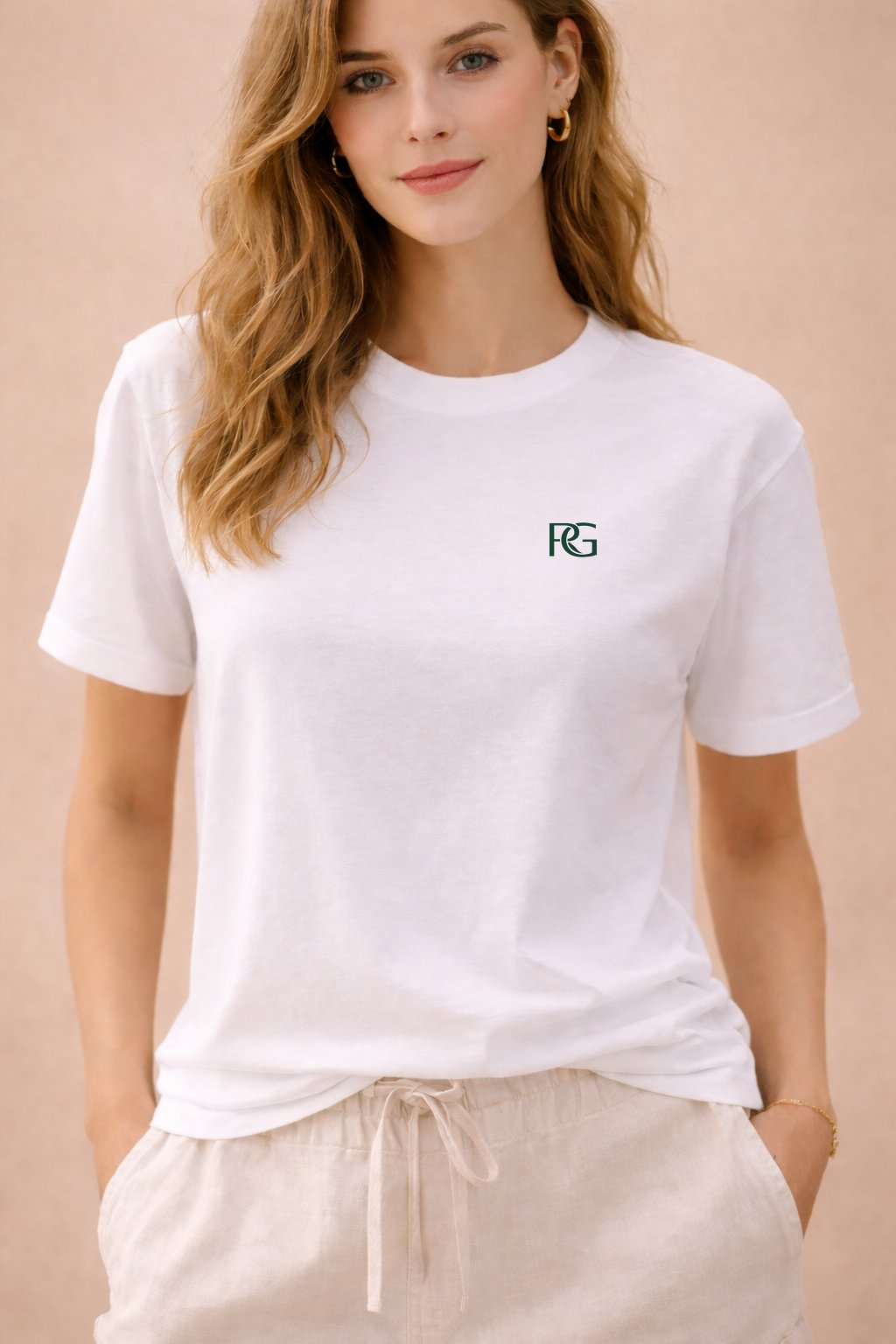 PORTOFINO Tennis Society T-Shirt weiß /dunkelgrün
